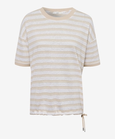 BRAX Shirt 'Candice' in beige / grau, Produktansicht