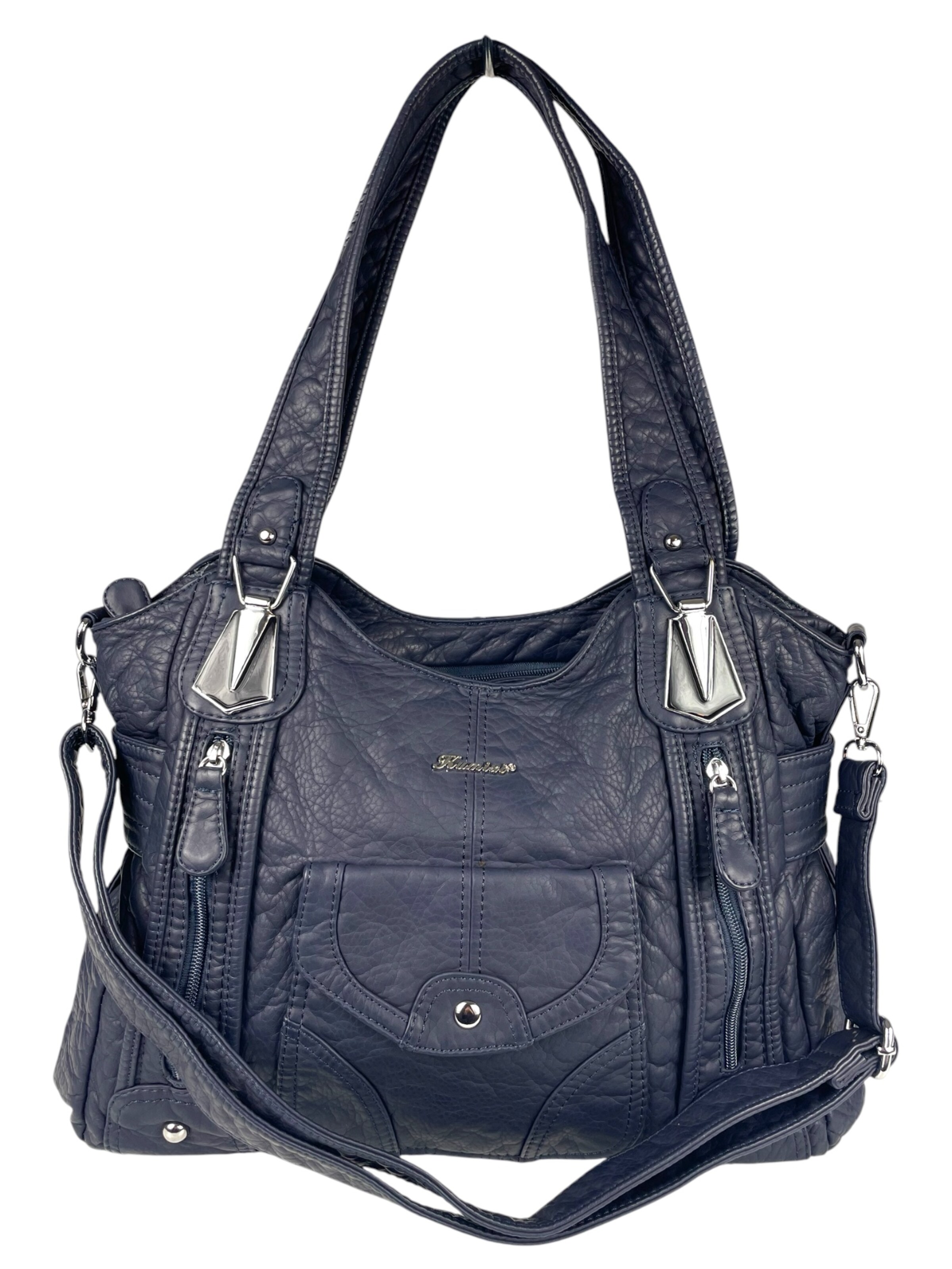 Kumixi Schultertasche‌‌‌‌‌‌‌ in Blau: Vorderseite