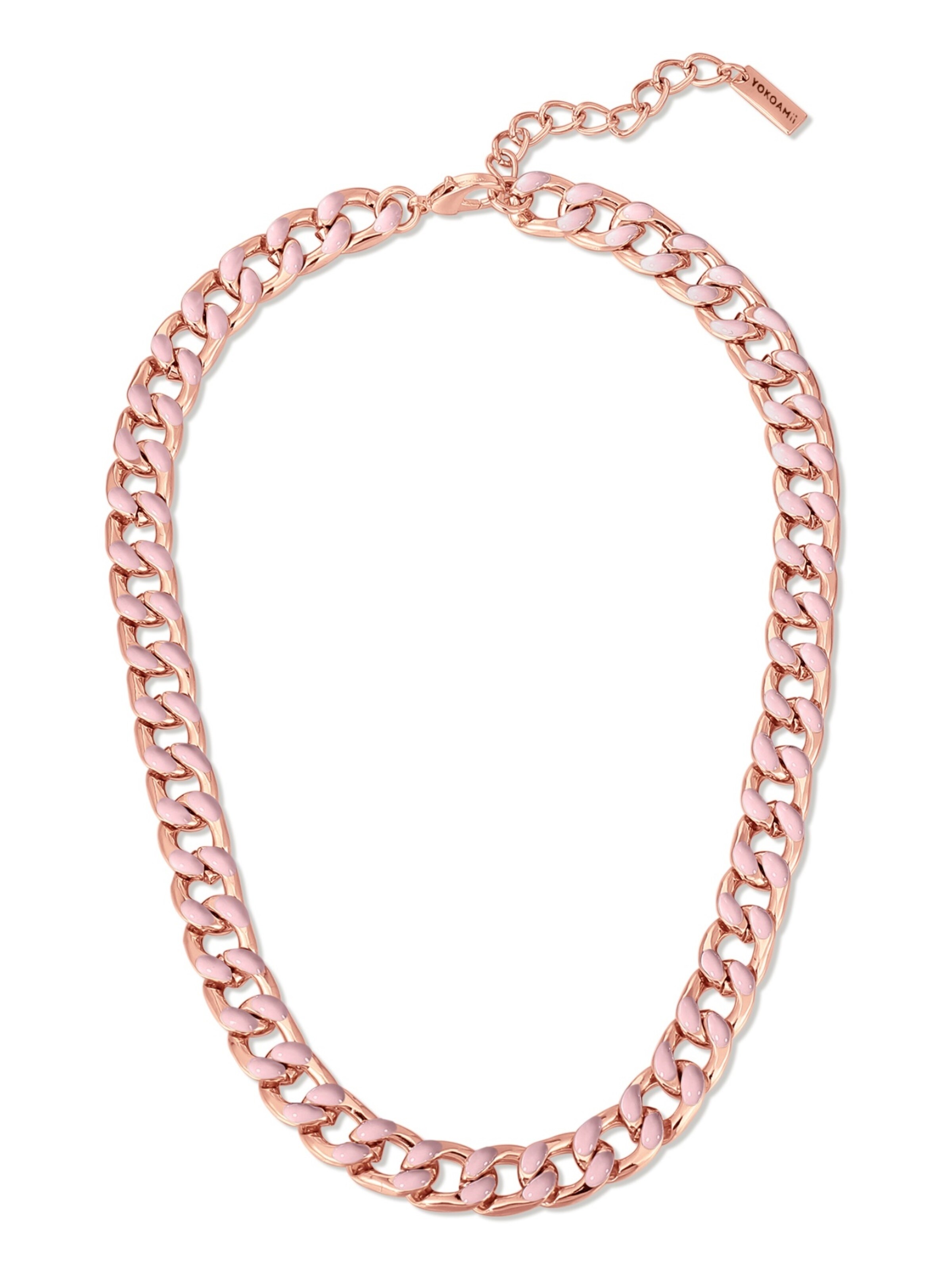 Collana di Yokoamii in oro: frontale