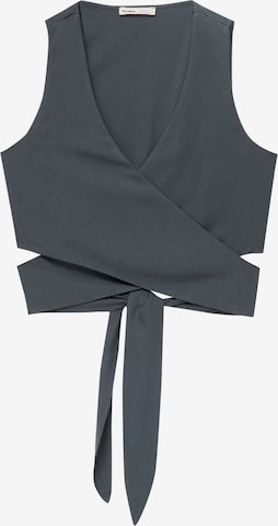 Pull&Bear Top in Grau: predná strana