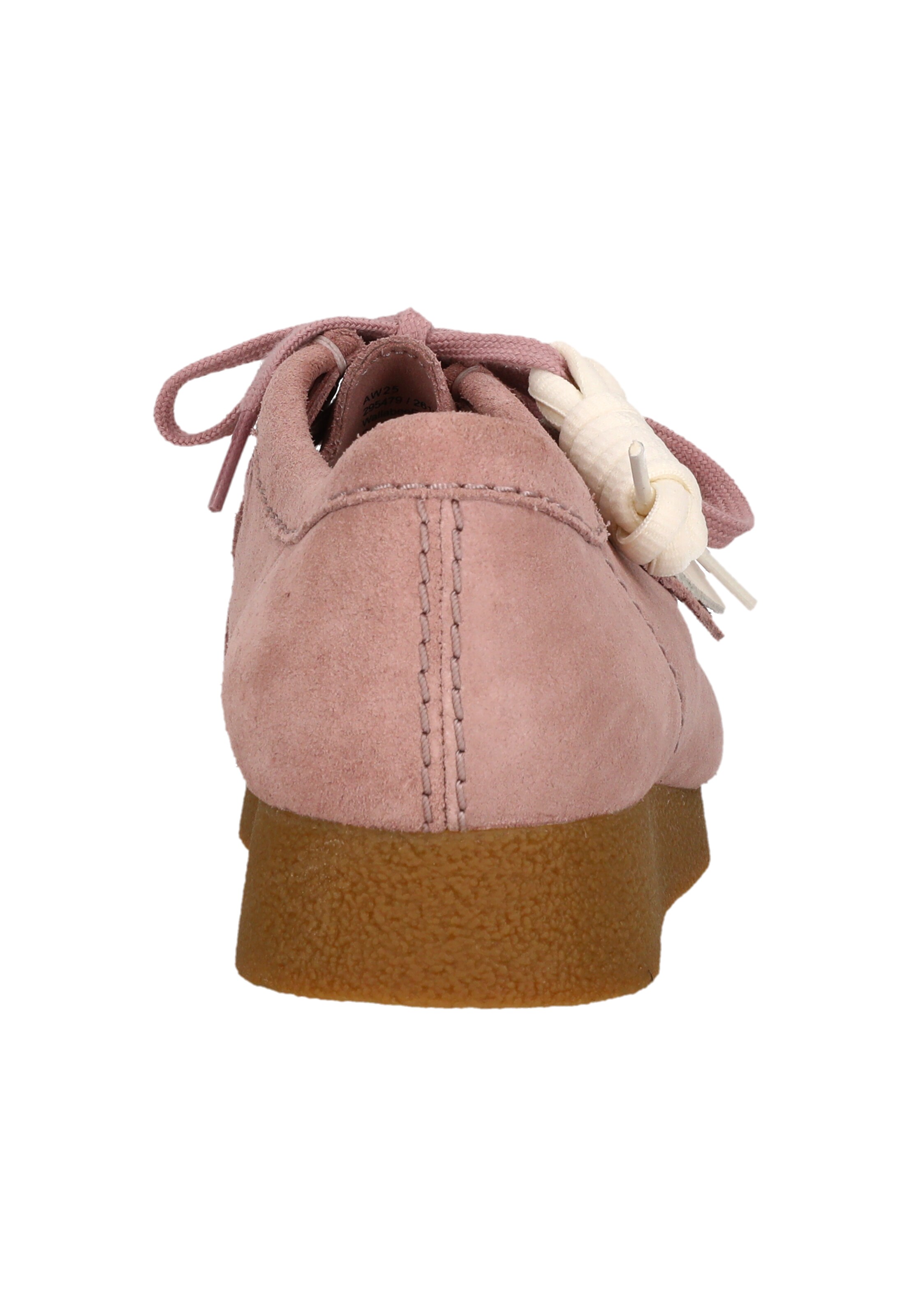 CLARKS Veterschoen 'WallabeeEVO' in Roze