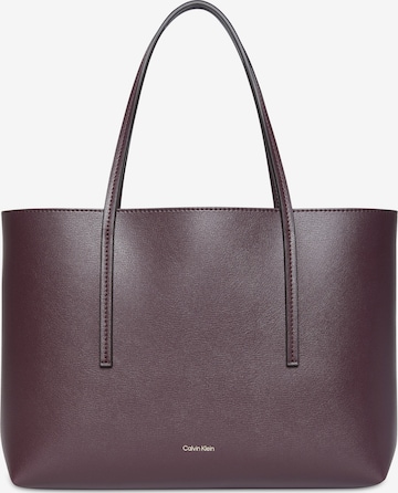 Calvin KleinShopper torba - crvena boja: prednji dio