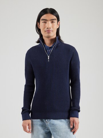 Jack & Jones Premium Tröja 'JPRBLALIAM' i blå: framsida