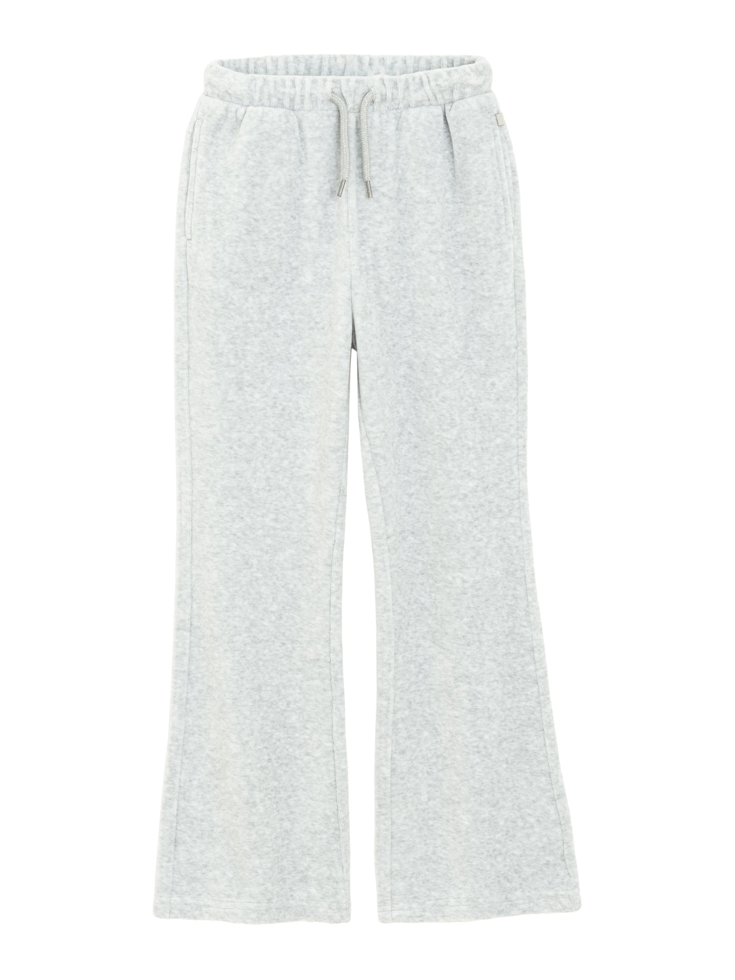 Cool Club Flared Broek in Grijs: voorkant