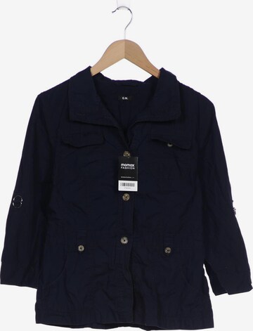 GERRY WEBER Jacket & Coat in M in Blue: front