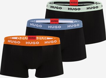 Boxers HUGO en noir : devant