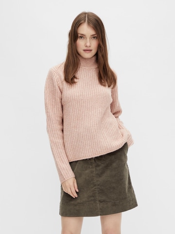 Pull-over PIECES en rose : devant