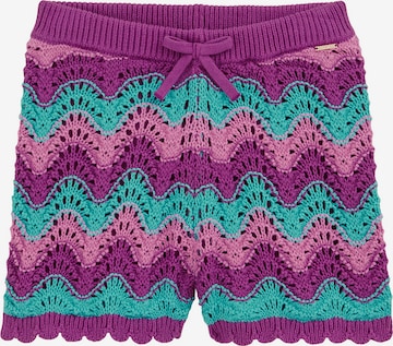 WE Fashion Regular Housut värissä lila: etupuoli