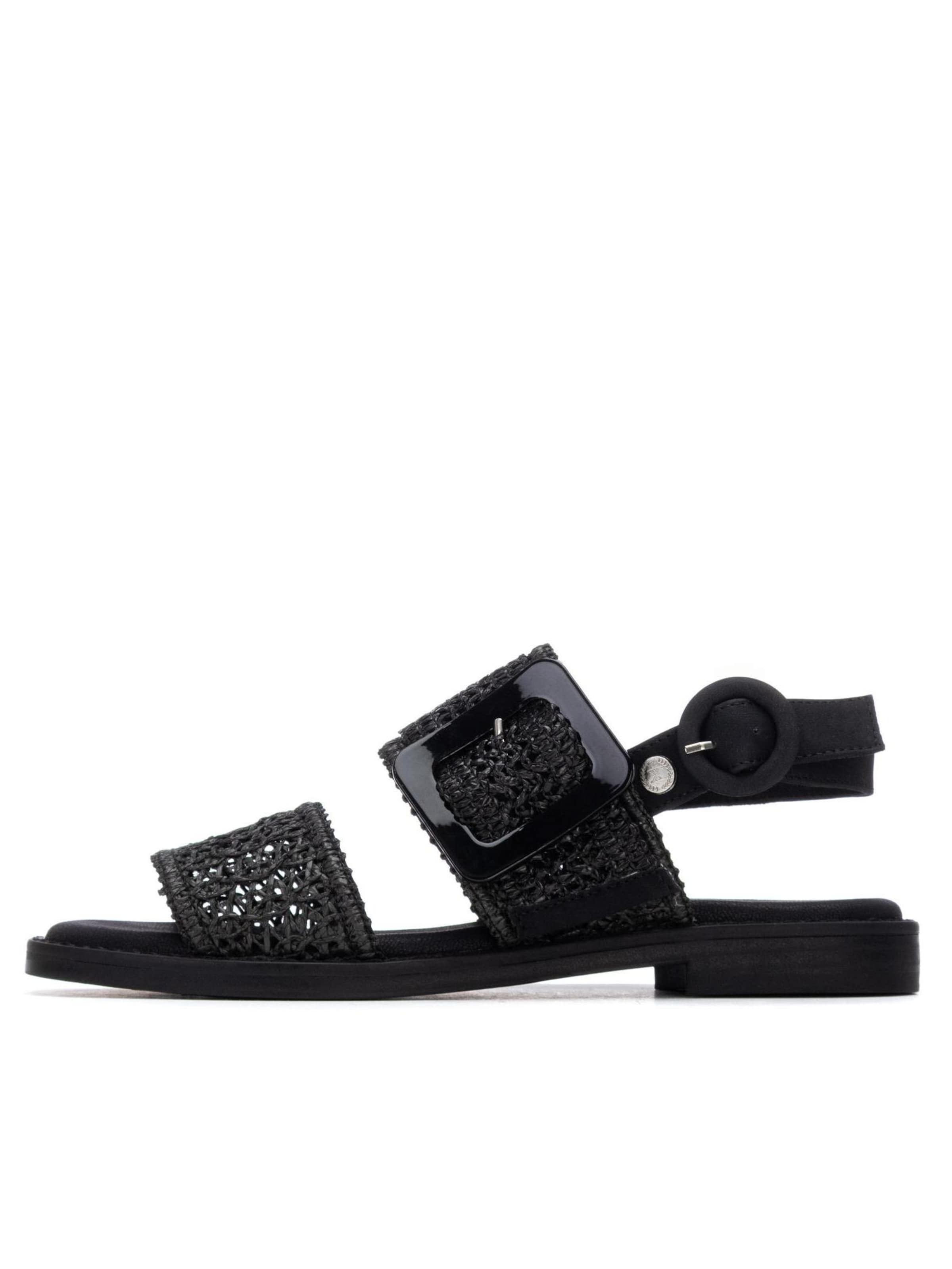 Xti - Sandalias en negro: frente