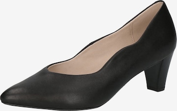 CAPRICE Pumps in Zwart: voorkant