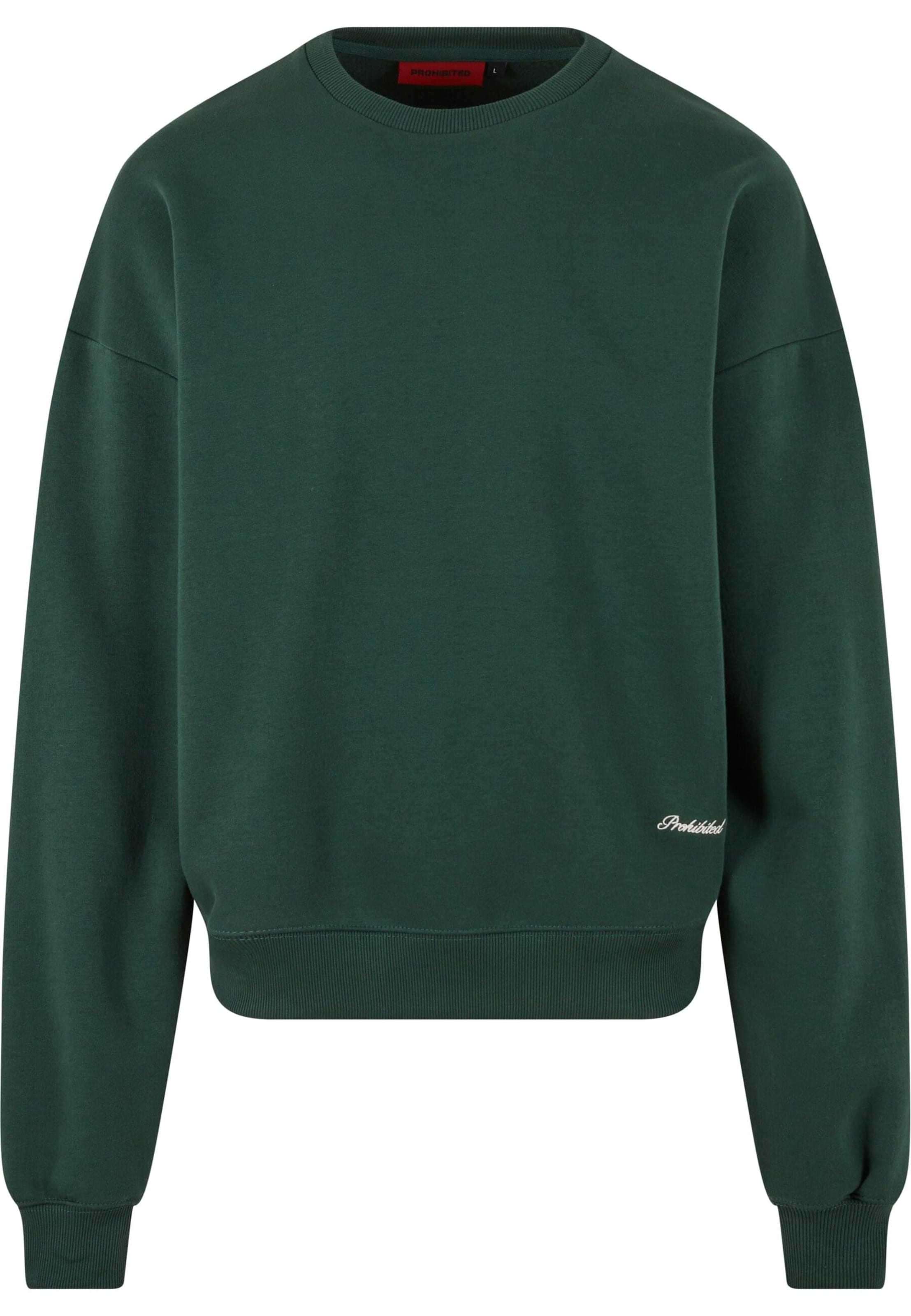 Prohibited Sweatshirt 'Savile' i grön: framsida