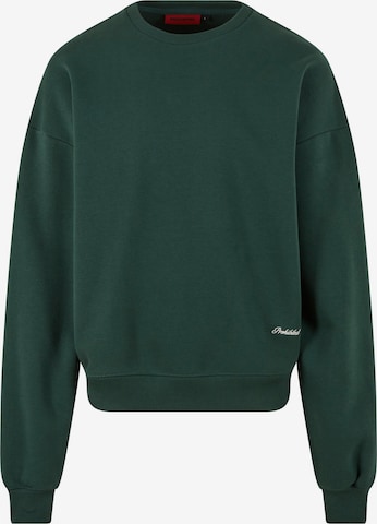 ProhibitedSweater majica 'Savile' - zelena boja: prednji dio