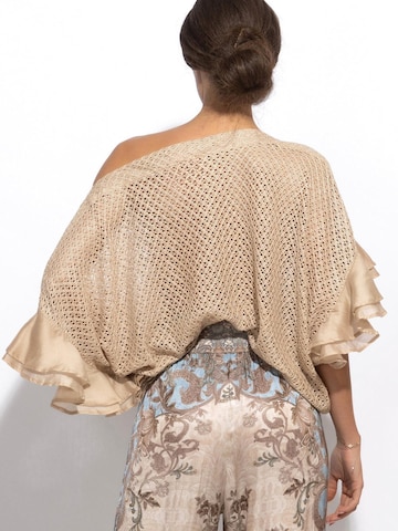 JIORO Tunika 'ESSENTIALS' i beige
