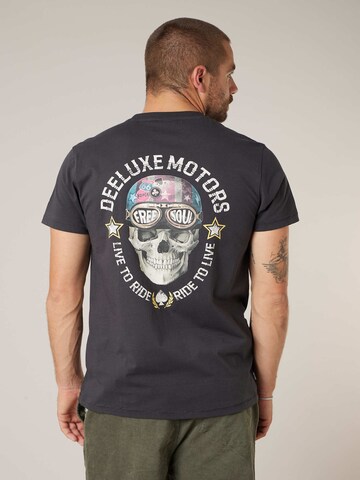 T-Shirt 'DEKARI' Deeluxe en gris