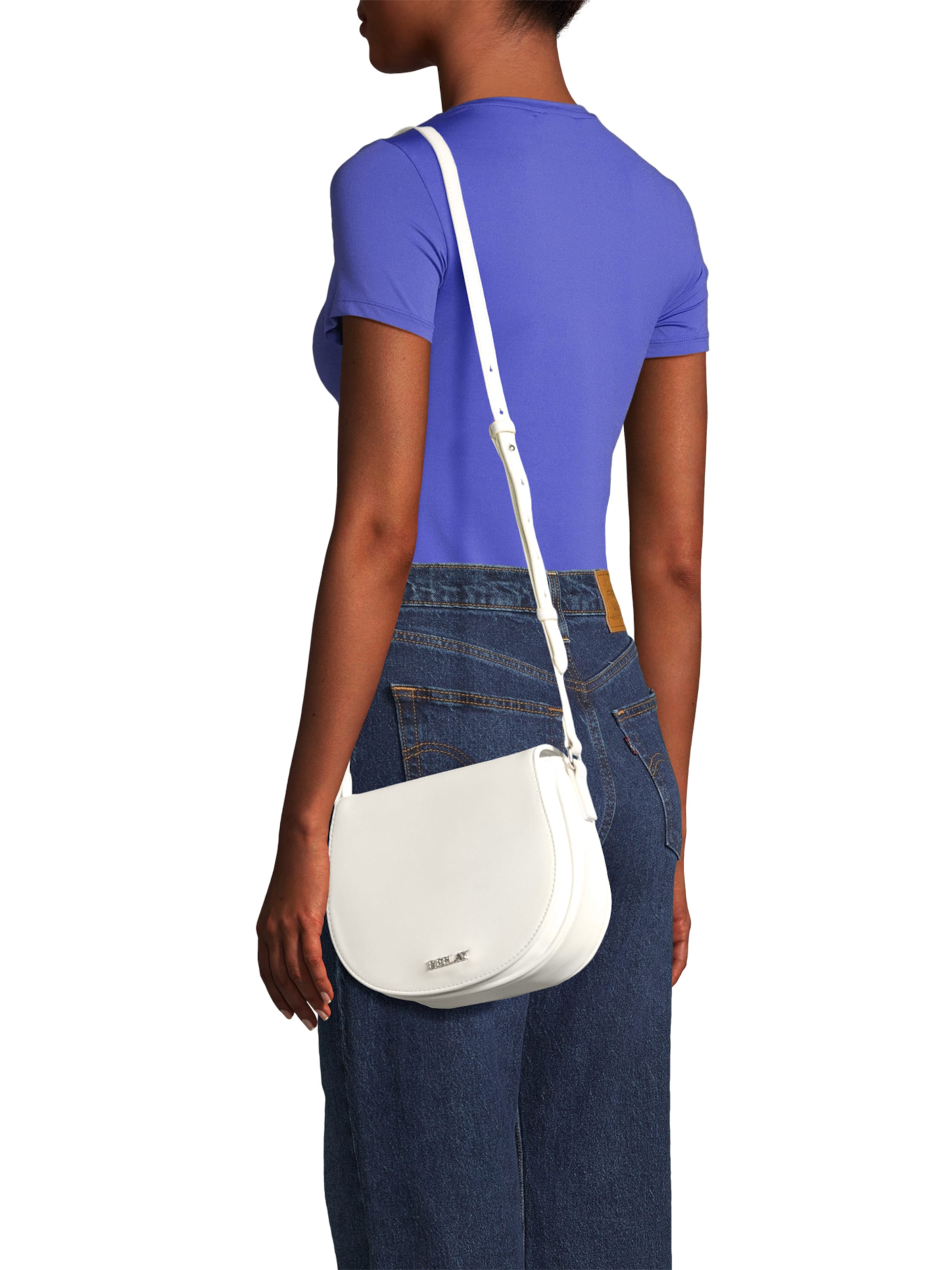 REPLAYTorba preko ramena - bijela boja