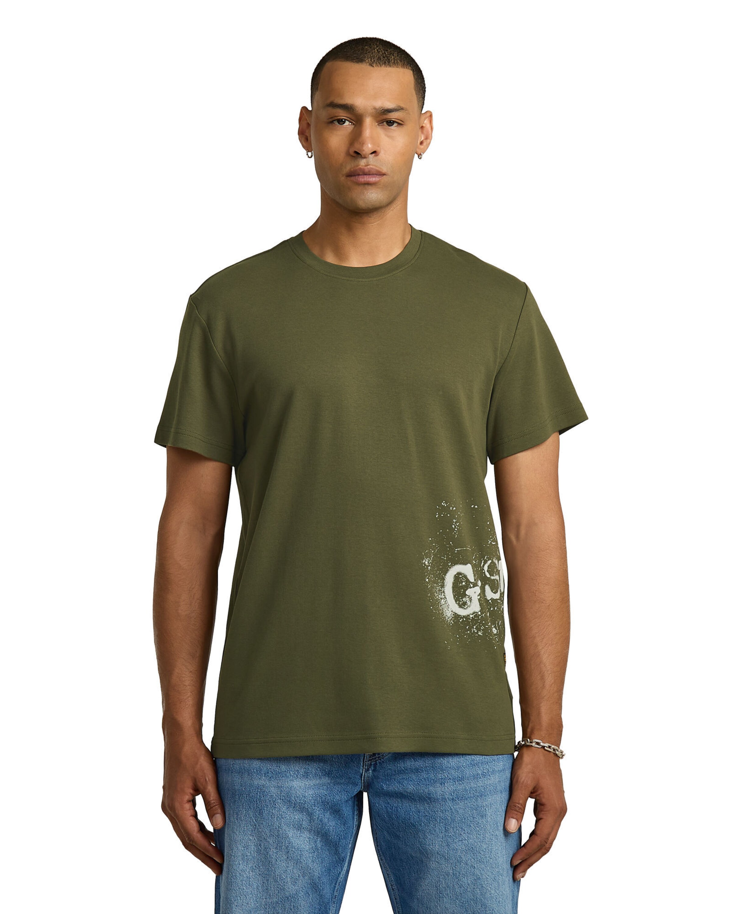 G-STAR Shirt in Green: front