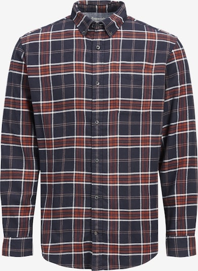 JACK & JONES Paita 'Joshua Buffalo' värissä marine / oranssi / valkoinen, Tuotenäkymä