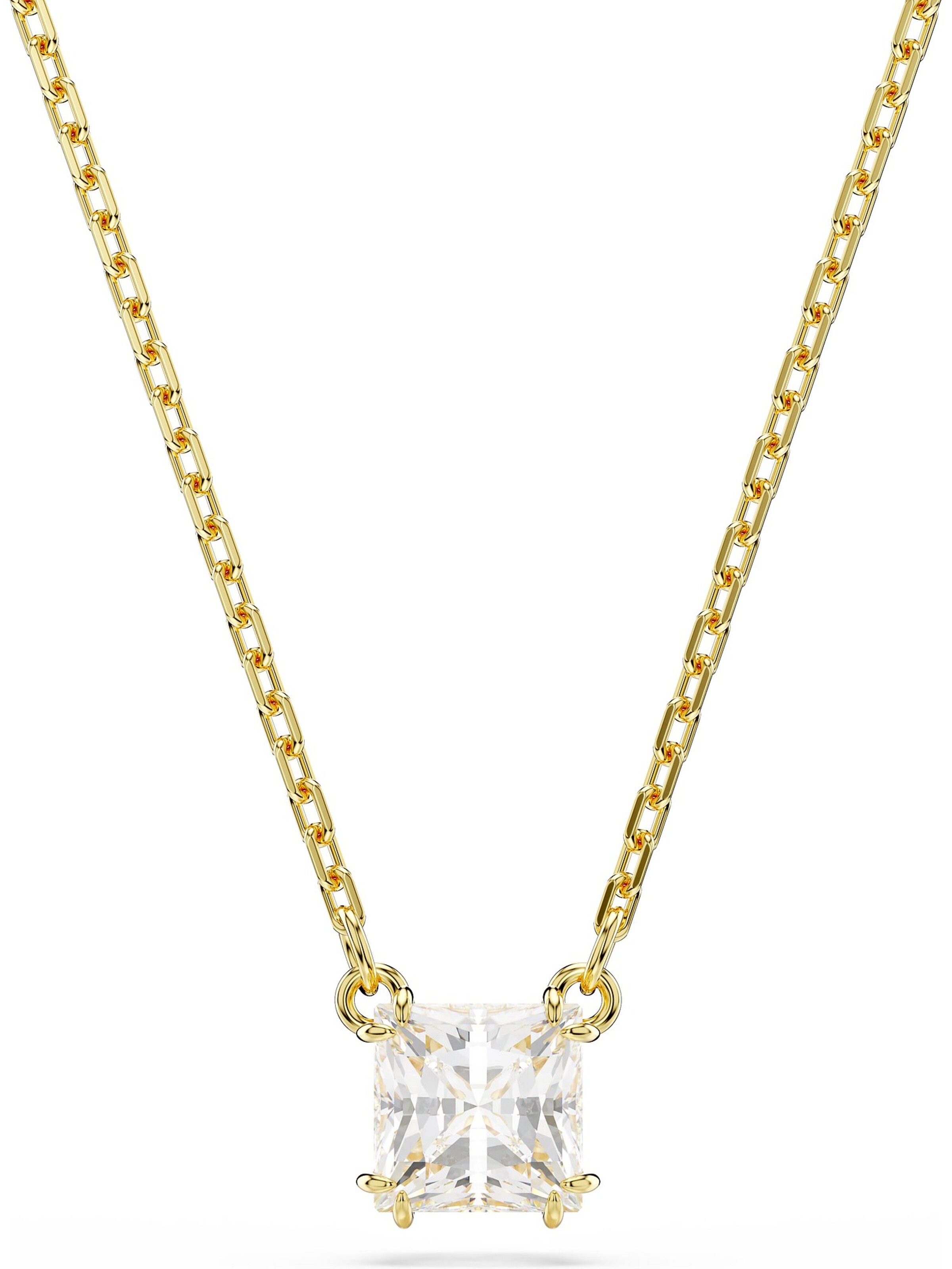 Swarovski Necklace in Gold