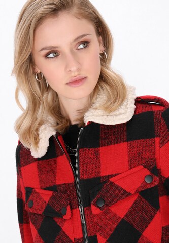 Veste mi-saison myMo ROCKS en rouge