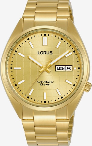 LORUS Analog Watch in Gold: front