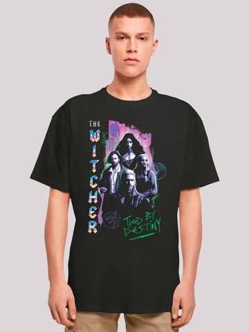 T-Shirt 'The Witcher Tied By Destiny Netflix TV Series' F4NT4STIC en noir : devant