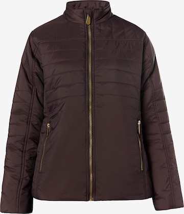 faina Between-season jacket in Brown: front