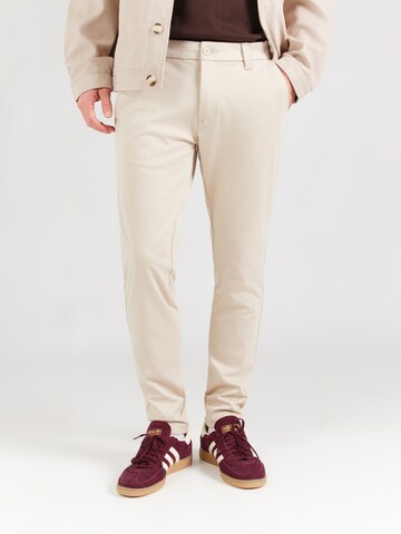 Only & Sons Slimfit Παντελόνι 'ONSTHOR' σε γκρι: μπροστά