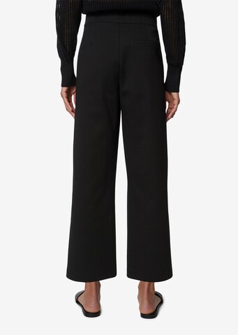 Wide Leg Pantalon Marc O'Polo en noir