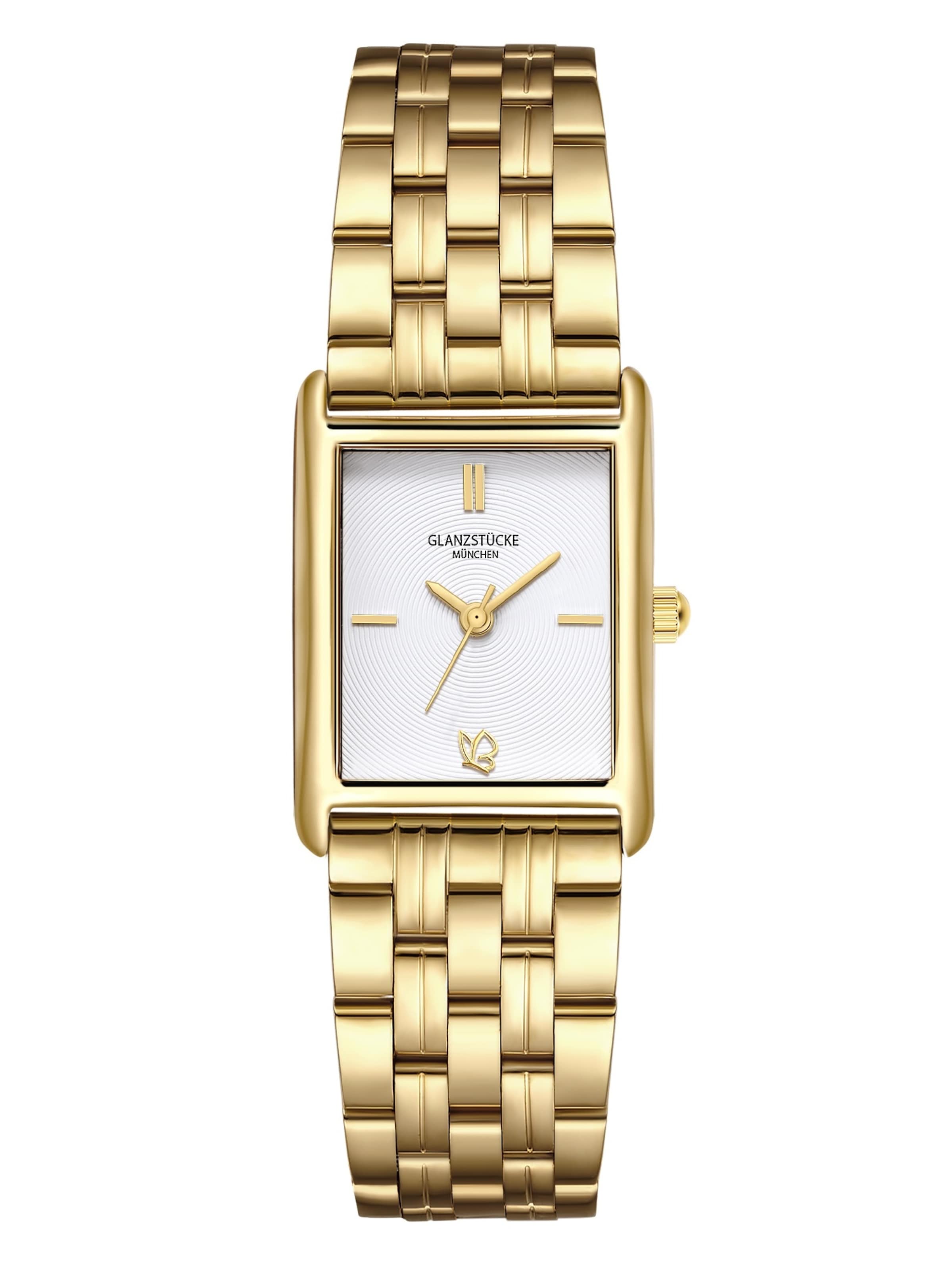 Glanzstücke München Analoog horloge in Goud: voorkant