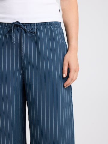 America Today Wide leg Broek in Blauw