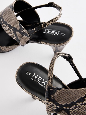 Next - Zapatos destalonado 'Forever Comfort®' en beige