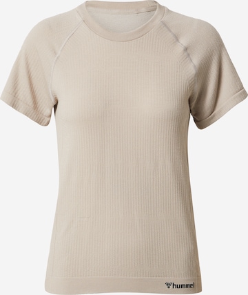 Hummel - Camiseta funcional en gris: frente