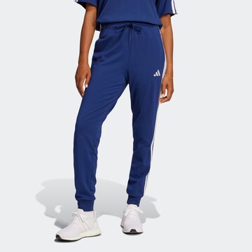 ADIDAS SPORTSWEAR Tapered Sports trousers in Blue: front