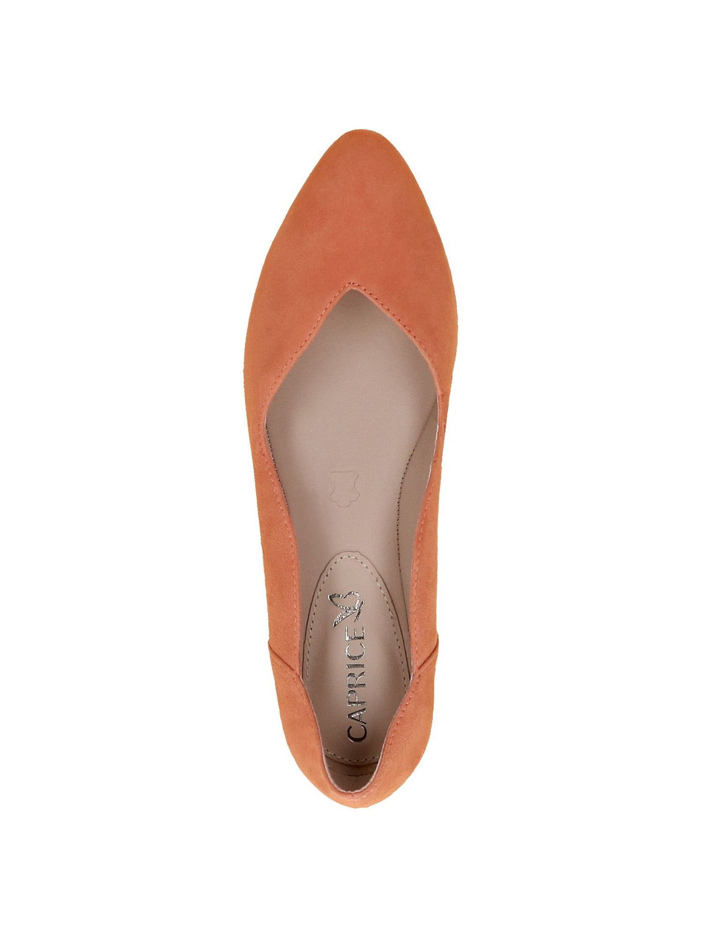 CAPRICE Ballet Flats in Orange