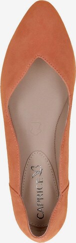 CAPRICE Ballet Flats in Orange