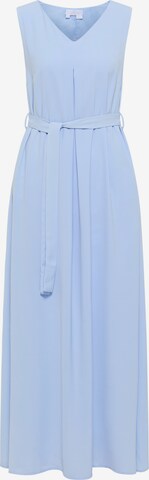 usha WHITE LABEL - Vestido de festa em azul: frente