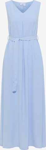 usha WHITE LABEL - Vestido de noche en azul: frente