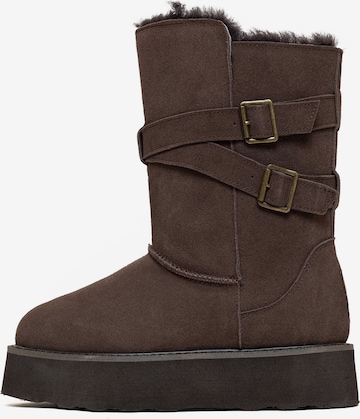 Boots di Gooce in marrone: frontale