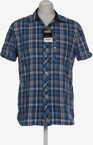 ARMANI EXCHANGE Button Up Shirt in M in Blue: front