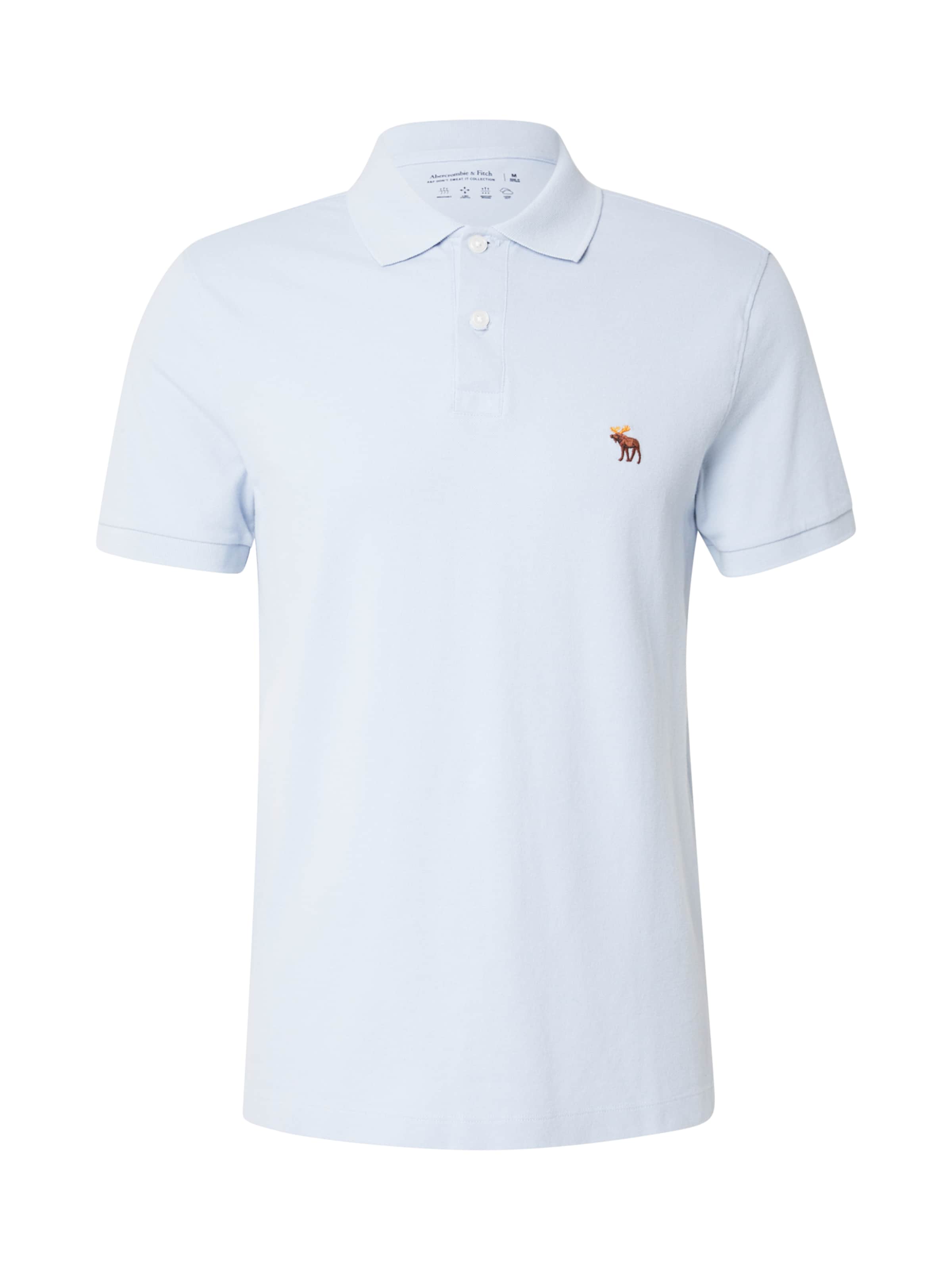 Abercrombie & Fitch Poloshirt in Blau: Vorderseite