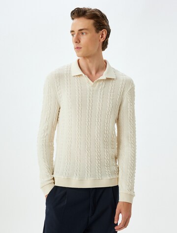 Koton Sweater in Beige: front