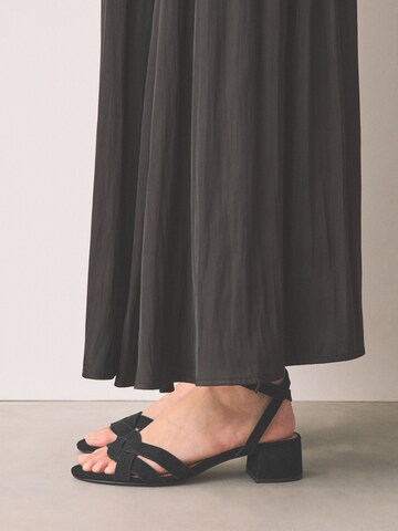 Next Strap sandal 'Forever Comfort®' in Black: front