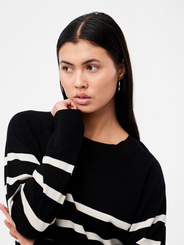 PIECES Sweater 'SIA' in Black