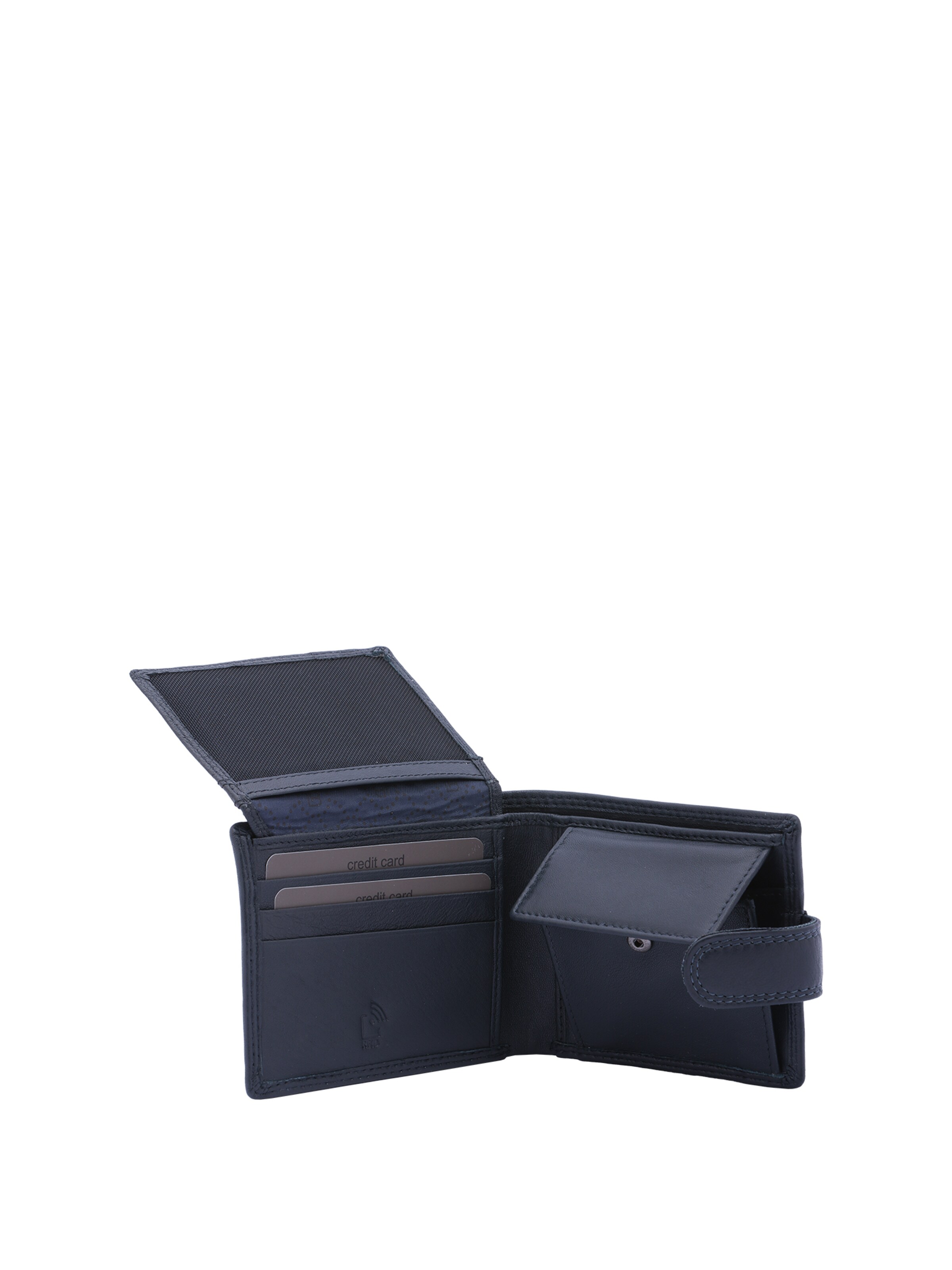 Laura Biagiotti Portemonnaie in Blau: Vorderseite