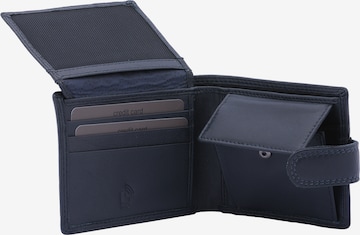 Laura Biagiotti Portemonnaie in Blau: Vorderseite