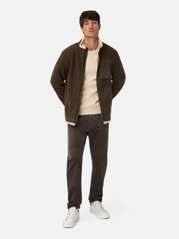 CAMEL ACTIVE Zip-Up Hoodie in Brown