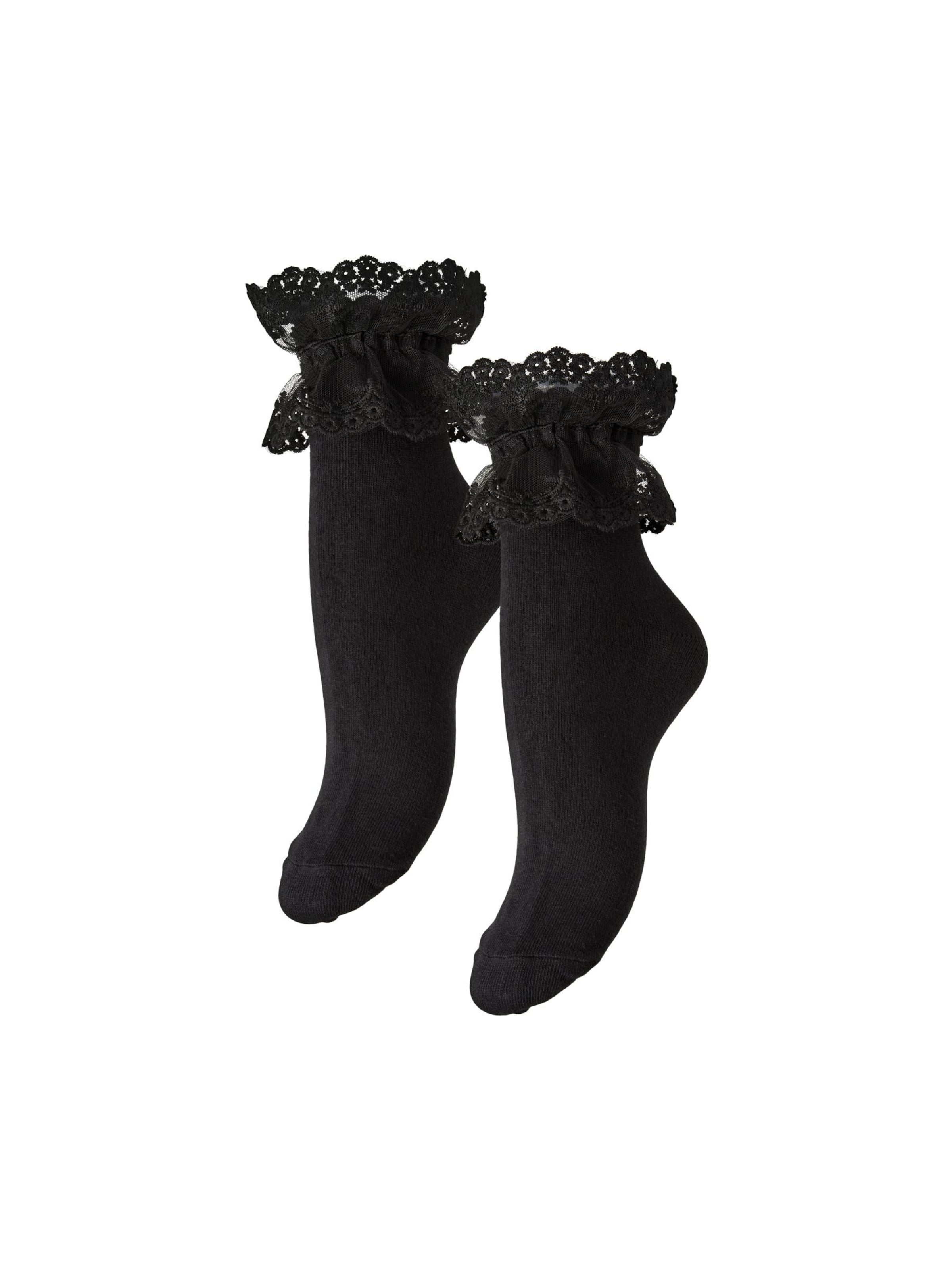 PIECES - Calcetines en negro