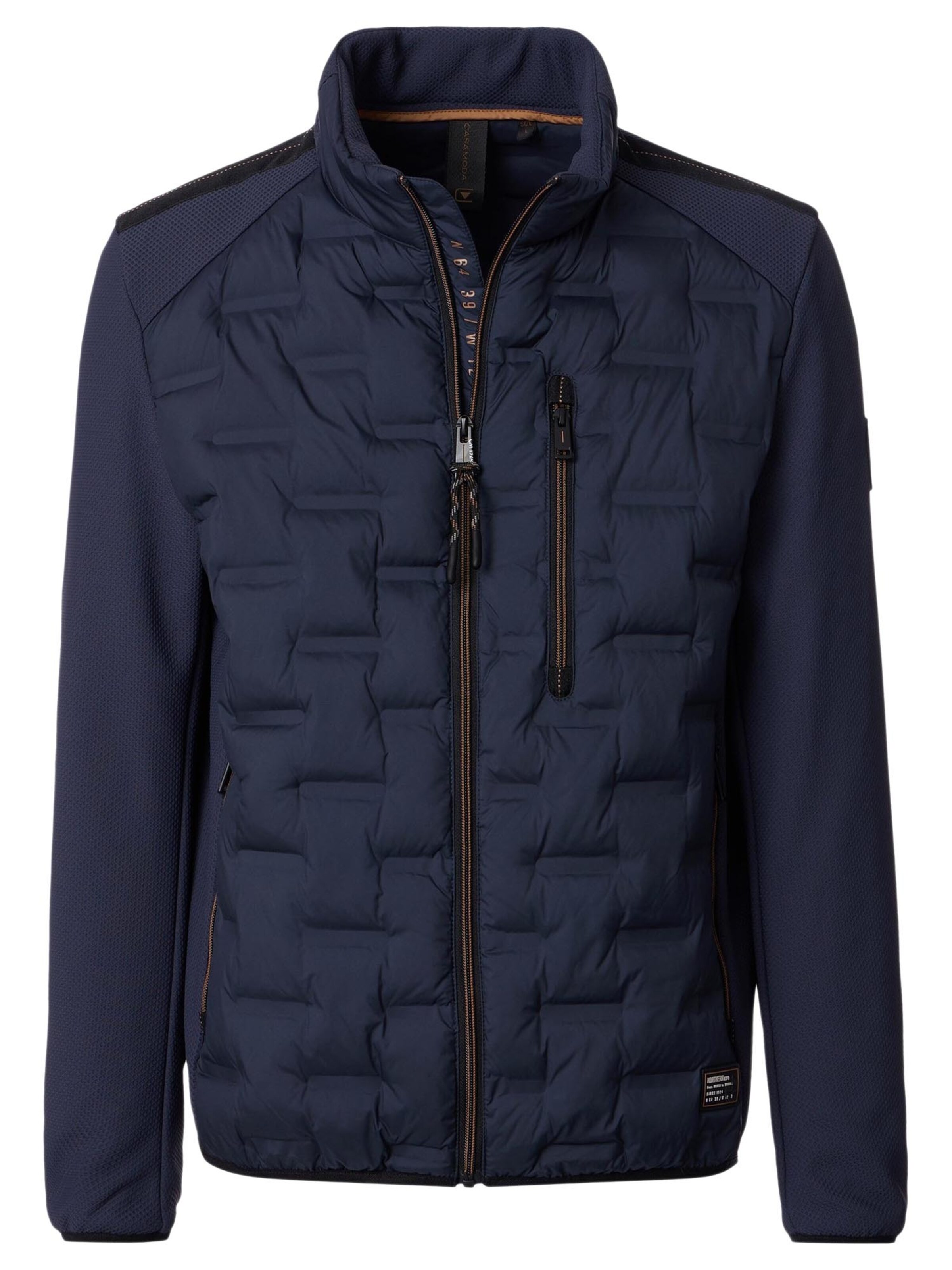 CASAMODA Übergangsjacke 'Basic'‌‌‌‌‌‌‌‌‌‌ in Blau: Vorderseite