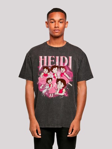 F4NT4STIC Shirt 'Heidi Thunder Legacy' in Zwart: voorkant