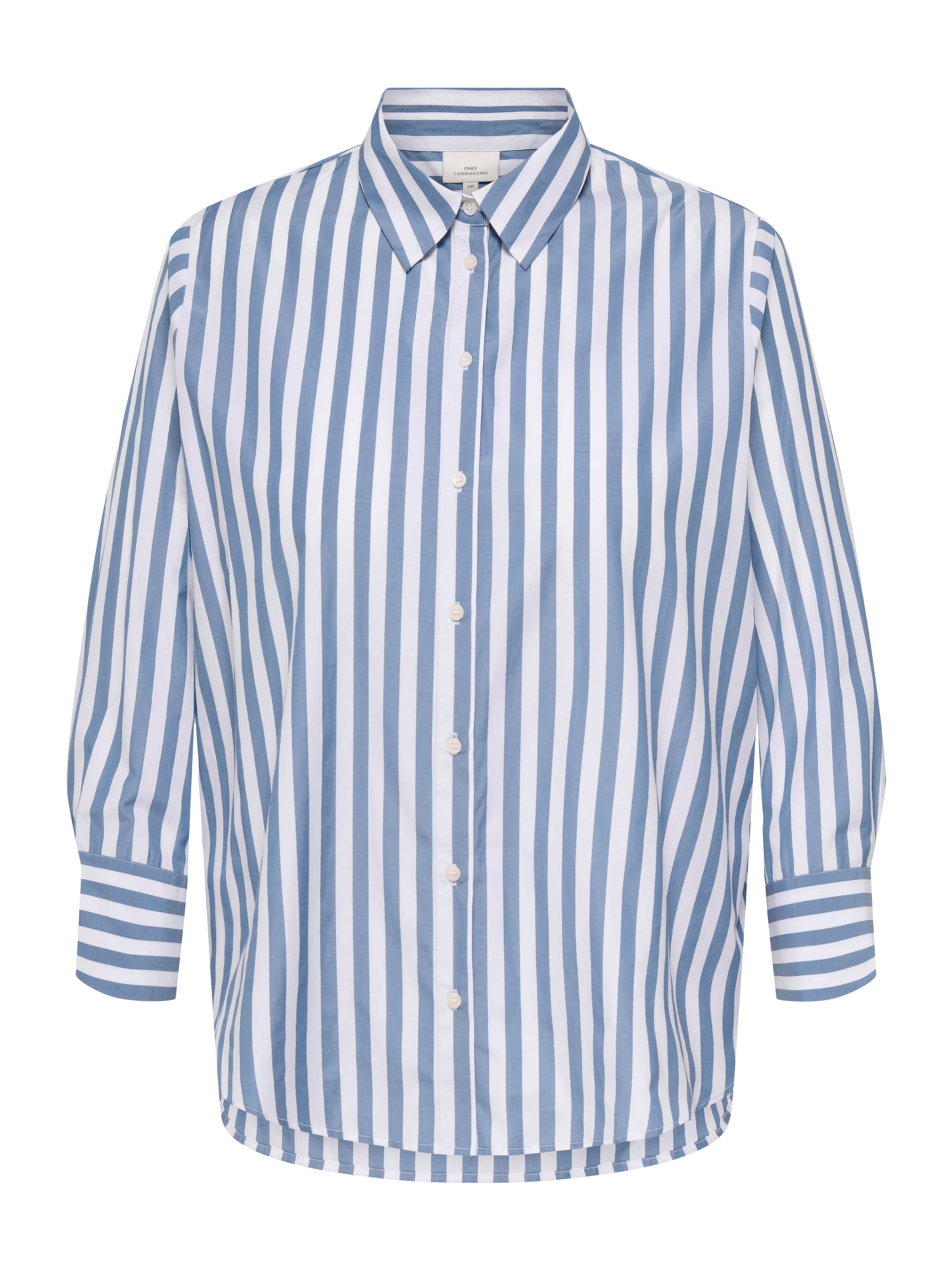 ONLY Carmakoma Blus 'CAROregon' i blå: framsida